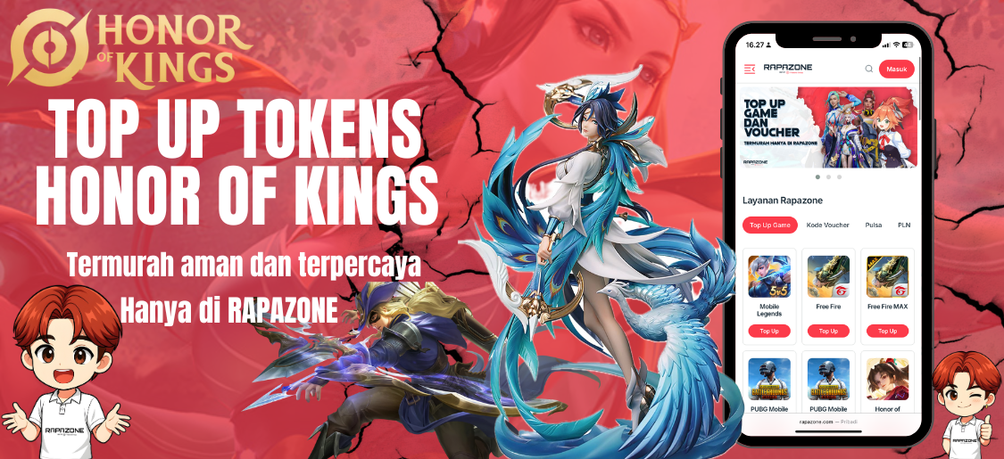 Top Up Tokens HOK Termurah		