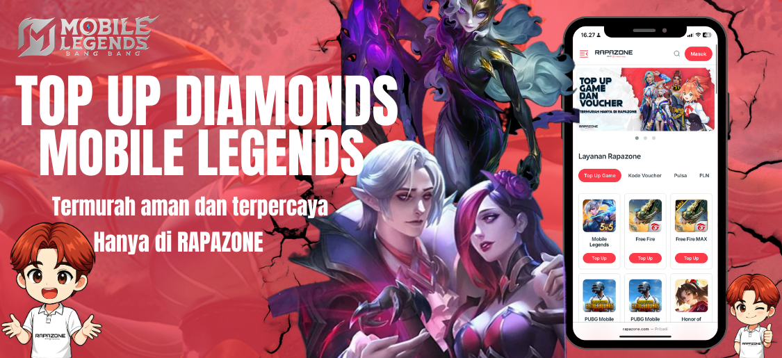 Top Up Diamonds ML Termurah