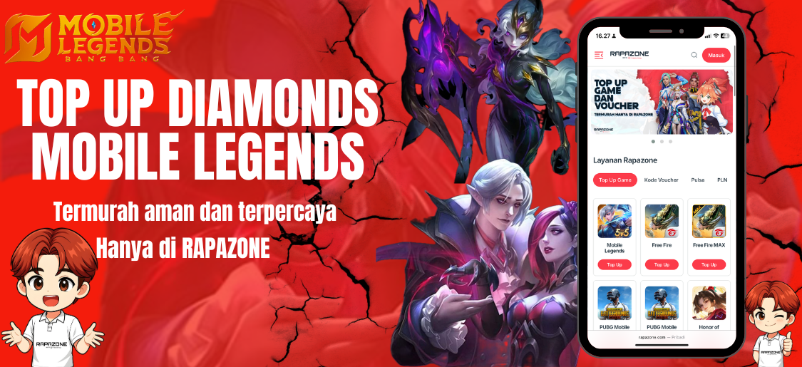 Top Up Diamonds ML Termurah