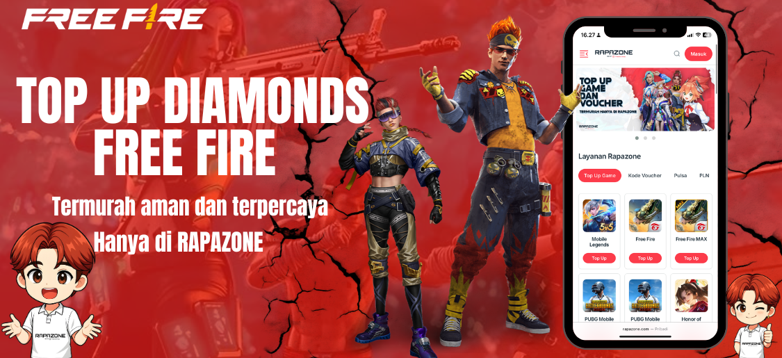 Top Up Diamonds FF Termurah