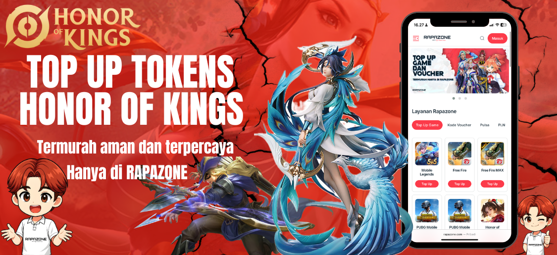 Top Up Tokens HOK Termurah